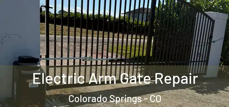 Electric Arm Gate Repair Colorado Springs - CO