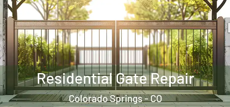 Residential Gate Repair Colorado Springs - CO